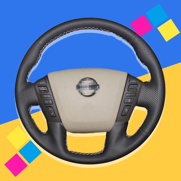 auto braid on the steering wheel cover for armada nv cargo nv passenger (us) titan infiniti qx56 qx80 car braiding
auto braid on the steering wheel cover for armada nv cargo nv passenger (us) titan infiniti qx56 qx80 car braiding