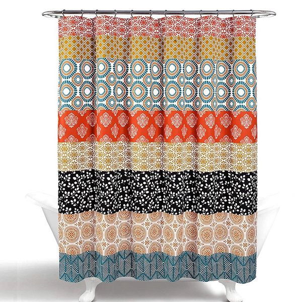 bohemian waterproof polyester shower curtain with bold color design, 180cm x 180cm-dropship
bohemian waterproof polyester shower curtain with bold color design, 180cm x 180cm-dropship
