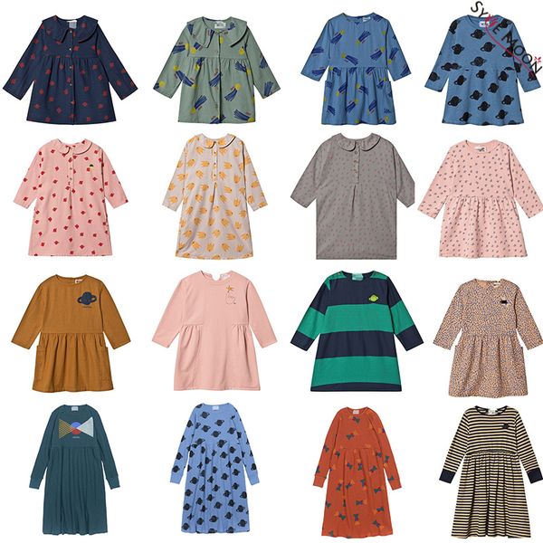 2019 new autumn winter bc brand kids dresses girls fashion print long sleeve princess dress baby children cotton clothes, Red;yellow
2019 new autumn winter bc brand kids dresses girls fashion print long sleeve princess dress baby children cotton clothes, Red;yellow