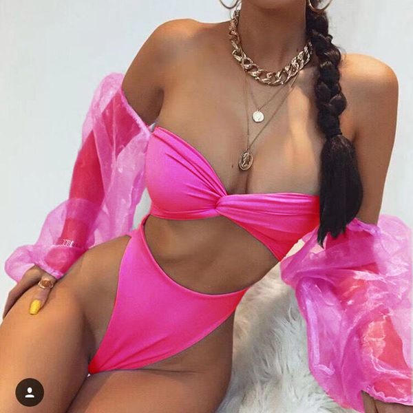 high waist bikini neon swimsuit mesh sleeve twist swimwear women high waisted bathing suits leg cut brazilian bikinis
high waist bikini neon swimsuit mesh sleeve twist swimwear women high waisted bathing suits leg cut brazilian bikinis