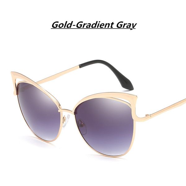 2019 new trend metal sunglasses europe and the united states color film personality sunglasses anti-uv ladies men's cat eye glasses, White;black
2019 new trend metal sunglasses europe and the united states color film personality sunglasses anti-uv ladies men's cat eye glasses, White;black
