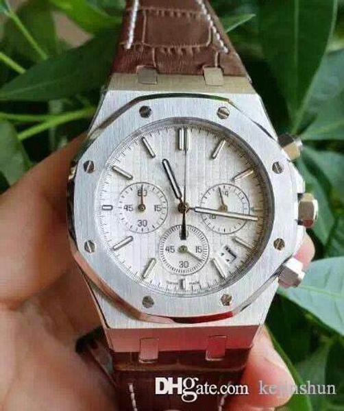2020 2019 new fashion watch men 42mm tick movement 6 pointer quartz stainless steel watch battery watches 60, Slivery;brown
2020 2019 new fashion watch men 42mm tick movement 6 pointer quartz stainless steel watch battery watches 60, Slivery;brown