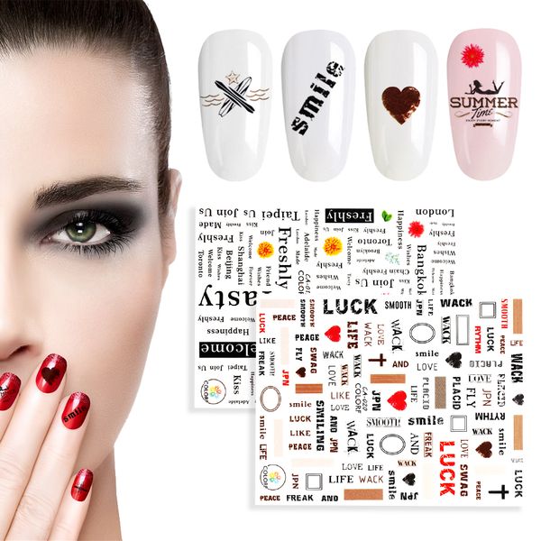 1pcs 3d sliding decoration little heart nail art sticker english letter flower decals tips wraps diy manicure tool, Black
1pcs 3d sliding decoration little heart nail art sticker english letter flower decals tips wraps diy manicure tool, Black