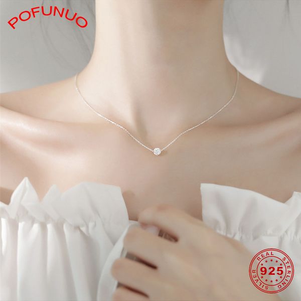 pofunuo 925 sterling silver lucky zircon beads necklace box chain o shape link chain beauty chokers lovers fine jewelry
pofunuo 925 sterling silver lucky zircon beads necklace box chain o shape link chain beauty chokers lovers fine jewelry