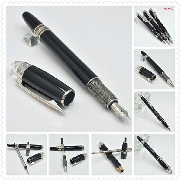 classic black resin ballpoint pen / roller ball pen / fountain pen office stationery luxury writing ink pens gift m8
classic black resin ballpoint pen / roller ball pen / fountain pen office stationery luxury writing ink pens gift m8