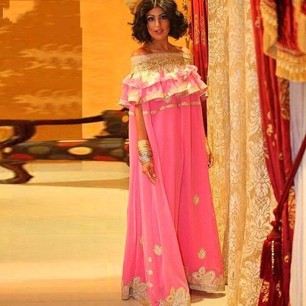 off the shoulder evening dresses saudi arabia chiffon gold appliques prom dresses vintage party dress vestidos de festa, Black;red
off the shoulder evening dresses saudi arabia chiffon gold appliques prom dresses vintage party dress vestidos de festa, Black;red