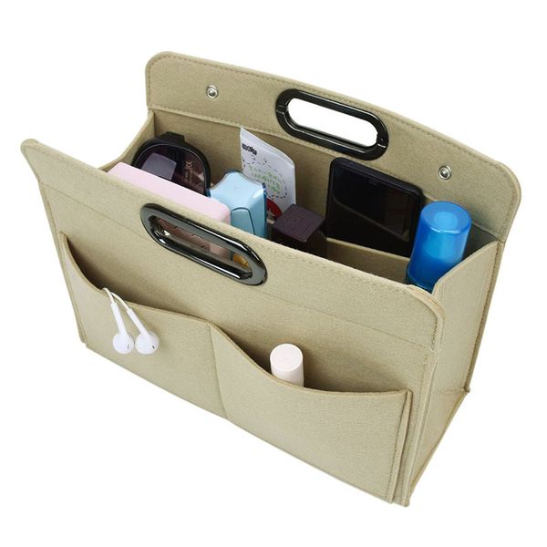 korean-style fashion medium felt bag sleeve storage bag lining cosmetic bag logo
