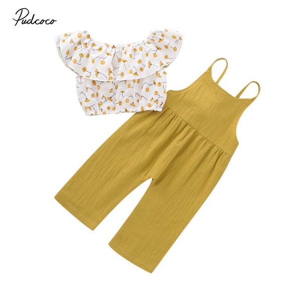 2020 baby summer clothing 2pcs newborn baby girl boy crop shirt yellow overall jumpsuit pants cotton outfits clothes set, White
2020 baby summer clothing 2pcs newborn baby girl boy crop shirt yellow overall jumpsuit pants cotton outfits clothes set, White