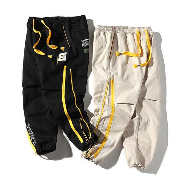 2020 new spring and autumn fashion men's street casual pants trend sports pants men's loose hip hop jogging, Black
2020 new spring and autumn fashion men's street casual pants trend sports pants men's loose hip hop jogging, Black
