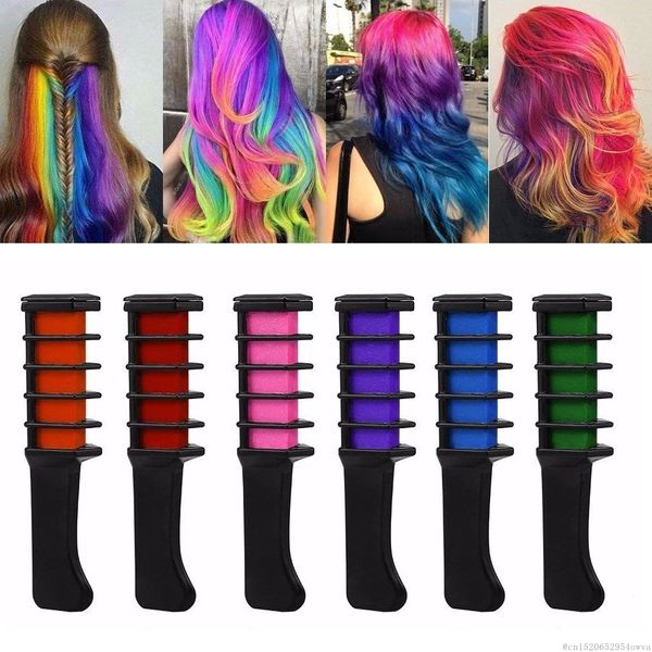 pro 6 colors mini color chalks temporary crayons for for hair multicolor color dye hair care styling tools
pro 6 colors mini color chalks temporary crayons for for hair multicolor color dye hair care styling tools