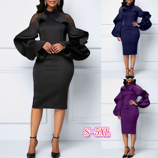 женское дизайнерское платье с большими оборками сбоку с длинным рукавом slim fit ягодицы карандаш один шаг средняя юбка, Black;gray
женское дизайнерское платье с большими оборками сбоку с длинным рукавом slim fit ягодицы карандаш один шаг средняя юбка, Black;gray