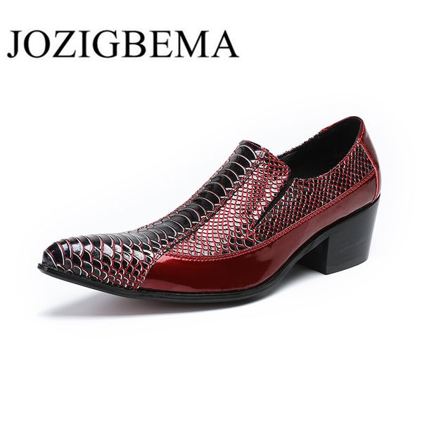 men fish pattern genuine leather men's formal dress shoes male casual wedding party loafers business high heel oxford shoes, Black
men fish pattern genuine leather men's formal dress shoes male casual wedding party loafers business high heel oxford shoes, Black