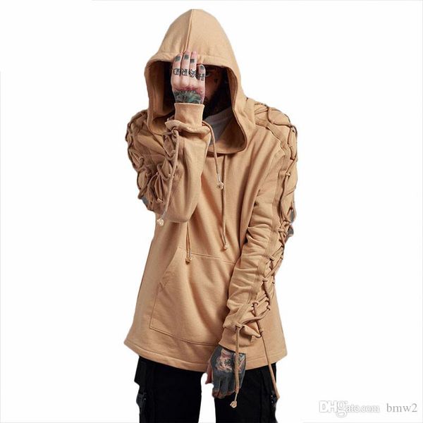 bandage hoodies casual men fashion sweatshirts pullover hoodie sweatshirts rock punk pocket hoodie streetwear, Black
bandage hoodies casual men fashion sweatshirts pullover hoodie sweatshirts rock punk pocket hoodie streetwear, Black