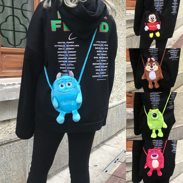 ivyye 1pcs sulley anime plush shoulder bag handbags cartoon soft tote pouch phone bags coins purse card kid gifts new
ivyye 1pcs sulley anime plush shoulder bag handbags cartoon soft tote pouch phone bags coins purse card kid gifts new