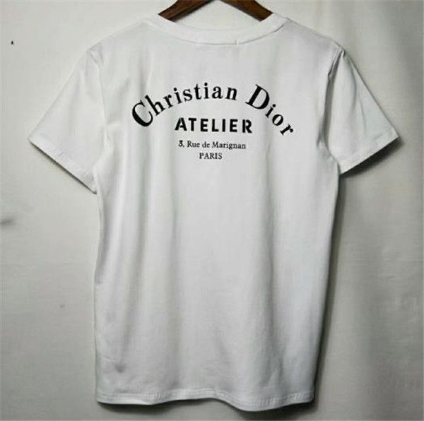 classic two-sided print t shirts designr s short sleeves t shirts for women men summer breathable q3 christian dior s, White
classic two-sided print t shirts designr s short sleeves t shirts for women men summer breathable q3 christian dior s, White