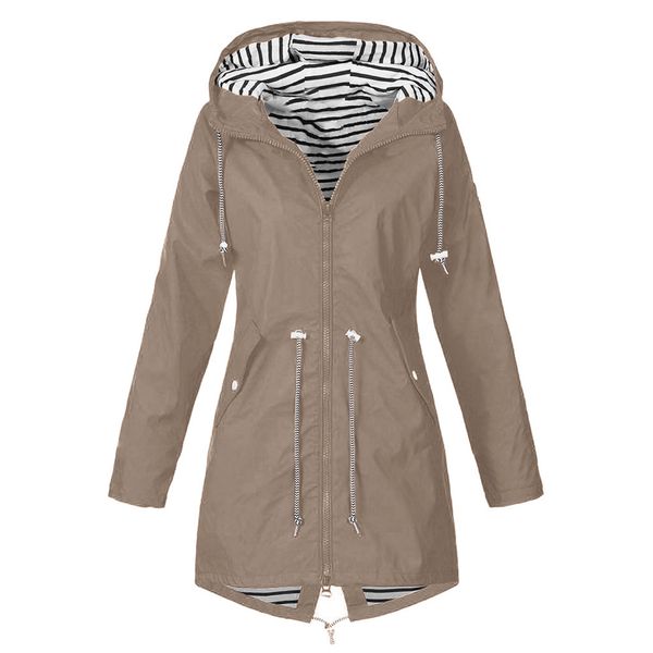 женщины solid rain jacket открытый плюс размер водонепроницаемая с капюшоном ветрозащитный сыпучие пальто осень зима 2019 модные куртки паль, Black;brown
женщины solid rain jacket открытый плюс размер водонепроницаемая с капюшоном ветрозащитный сыпучие пальто осень зима 2019 модные куртки паль, Black;brown