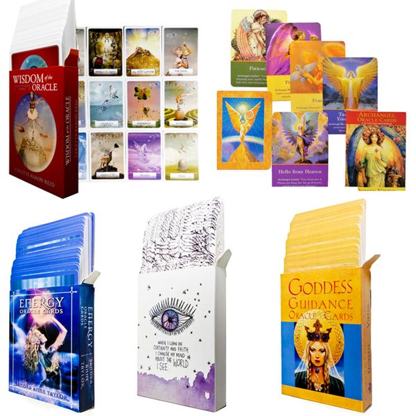5 styles english wisdom oracle cards deck universe energy tarot cards goddness guidance divination fate board game card game wholsales
5 styles english wisdom oracle cards deck universe energy tarot cards goddness guidance divination fate board game card game wholsales