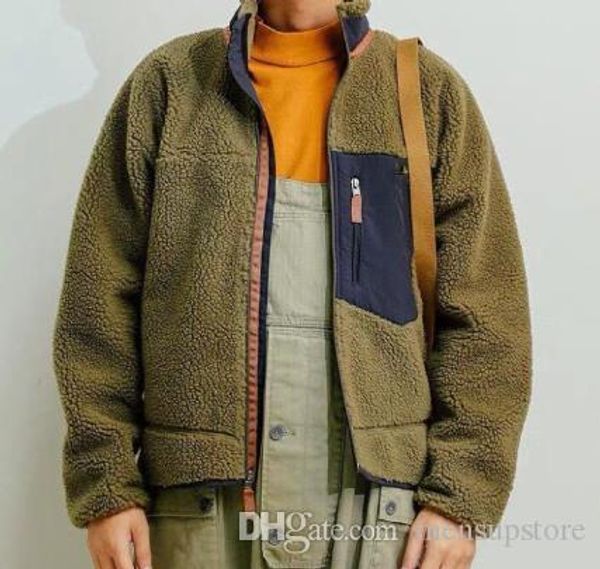 new 2020 mens designer jacket coats lamb sheepin fleece warm coat outdoor hombres jacket, Black;brown 
new 2020 mens designer jacket coats lamb sheepin fleece warm coat outdoor hombres jacket, Black;brown