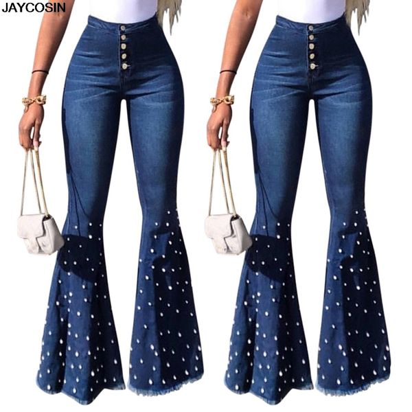 jaycosin fashion solid high waist women wide leg jeans office lady hole denim jeans ripped pants high waisted loose wide 9812, Blue
jaycosin fashion solid high waist women wide leg jeans office lady hole denim jeans ripped pants high waisted loose wide 9812, Blue