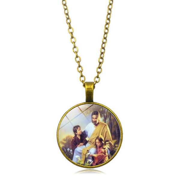 12pcs/lots new fashion christ jesus retro glass alloy pendant necklace sweater chain religious jewelry wholesale 19 styles, Silver
12pcs/lots new fashion christ jesus retro glass alloy pendant necklace sweater chain religious jewelry wholesale 19 styles, Silver