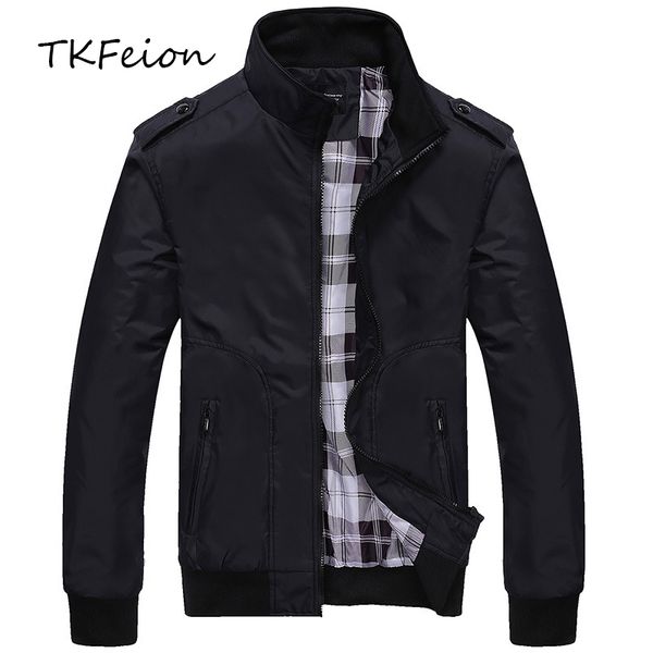 mens spring autumn jackets stand collar 2019 new arrived male slim coats streetwear windbreaker plus size 3xl 4xl factory outlet, Black;brown
mens spring autumn jackets stand collar 2019 new arrived male slim coats streetwear windbreaker plus size 3xl 4xl factory outlet, Black;brown