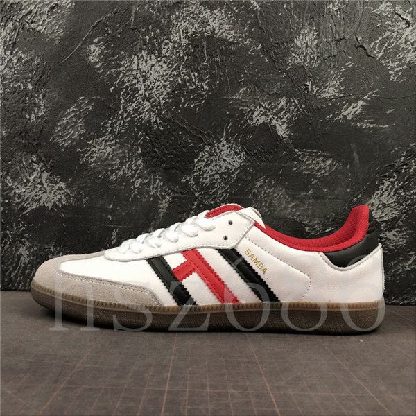 with box designer samba shoes trainers leather men women rose mens sneakers gazelle chaussures casual white platform flat size 36-45, Black
with box designer samba shoes trainers leather men women rose mens sneakers gazelle chaussures casual white platform flat size 36-45, Black