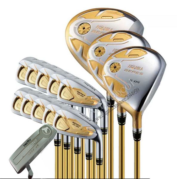 new highquality golf clubs honma s-05 golf full set golf wood irons putter clubs no bag r or s graphite shaft ing
new highquality golf clubs honma s-05 golf full set golf wood irons putter clubs no bag r or s graphite shaft ing