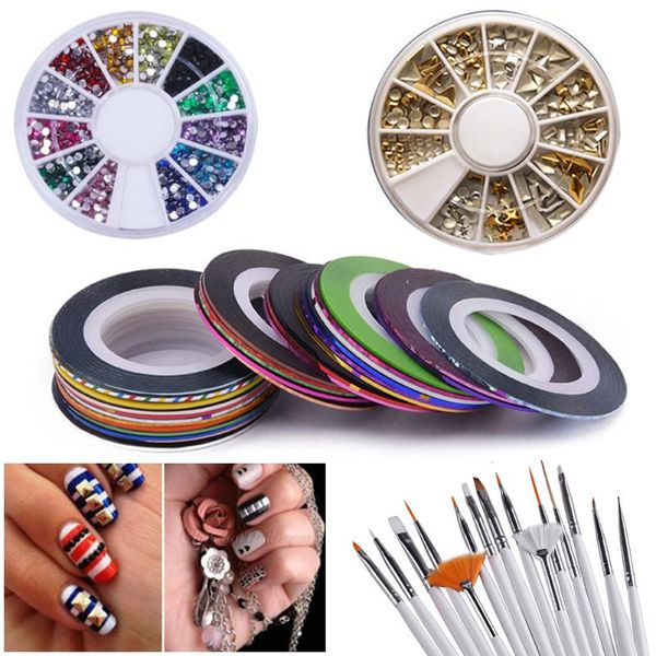 exquisite professional home dotting pen eye catching manicure assorted color striping tape rhinestones acrylic nail art set
exquisite professional home dotting pen eye catching manicure assorted color striping tape rhinestones acrylic nail art set