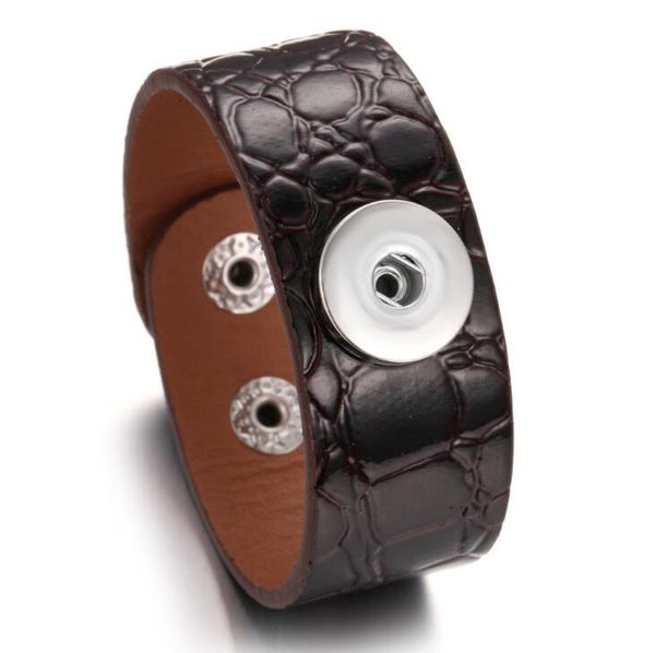 10pcs 2019 new black leather snap button bracelet bangles pu leather punk wide leather bracelets 18mm snap jewelry, Golden;silver
10pcs 2019 new black leather snap button bracelet bangles pu leather punk wide leather bracelets 18mm snap jewelry, Golden;silver
