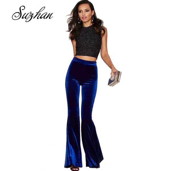 suzhan women high waist long pants ladies career solid palazzo slim flare wide leg trousers female harem pants, Black;white
suzhan women high waist long pants ladies career solid palazzo slim flare wide leg trousers female harem pants, Black;white