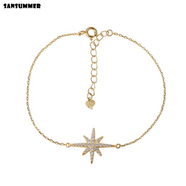 korean original irregular star pendant 925 silver classic bracelets for women with white cubic zirconia exquisite jewelry, Black
korean original irregular star pendant 925 silver classic bracelets for women with white cubic zirconia exquisite jewelry, Black
