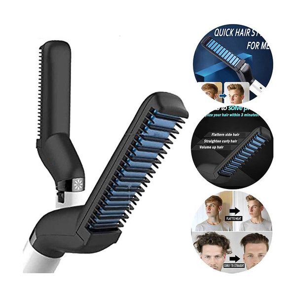2019 updated beard straightener man's hair flat iron fast heated straightening comb beard and hair show cap hair styler for male
2019 updated beard straightener man's hair flat iron fast heated straightening comb beard and hair show cap hair styler for male