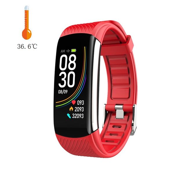 new style smart watch fitness band reloj inteligente wrist thermometer c6t body temperature sensor smart bracelet facebook watches
new style smart watch fitness band reloj inteligente wrist thermometer c6t body temperature sensor smart bracelet facebook watches