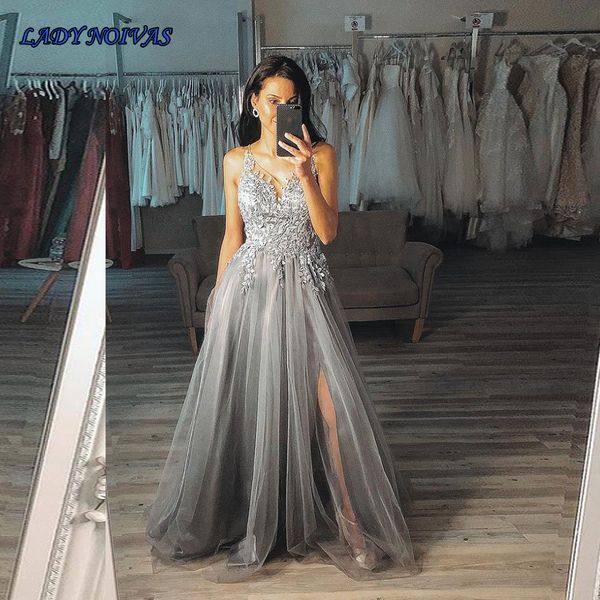 vestidos de festa longo sliver evening dress custom made high split formal prom dresses evening gowns abendkleider 2019, White;black
vestidos de festa longo sliver evening dress custom made high split formal prom dresses evening gowns abendkleider 2019, White;black