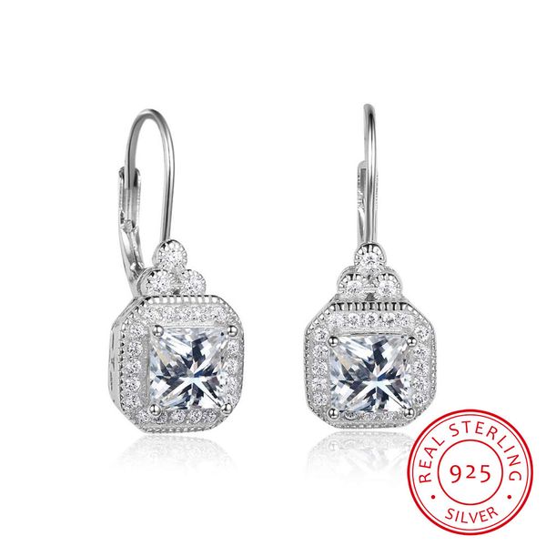 925 Sterling Silver Earrings Vintage Style Square Cubic Zirconia Stone Wedding Earrings Fashion Jewelry Gift for Women(EA102021)
925 Sterling Silver Earrings Vintage Style Square Cubic Zirconia Stone Wedding Earrings Fashion Jewelry Gift for Women(EA102021)