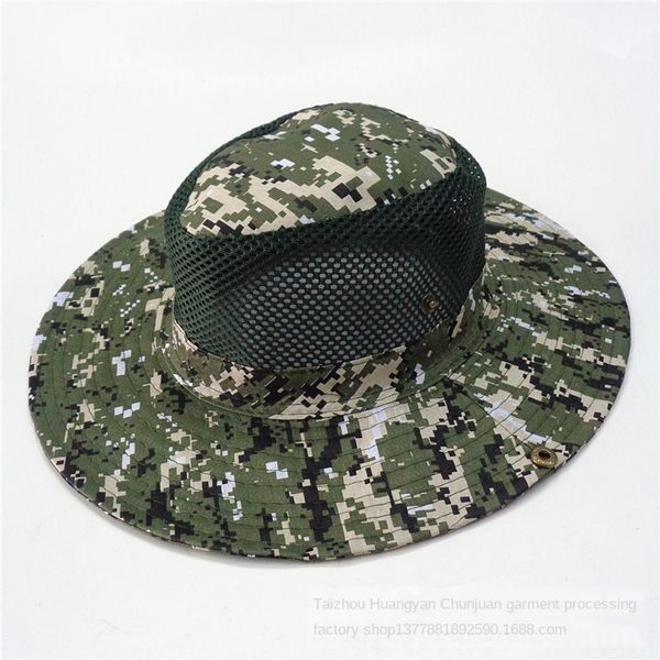 fishing bucket bucket straw fisherman men's big brim camouflage fisherman summer travel team sun hat sun-proof straw hat, Blue;gray
fishing bucket bucket straw fisherman men's big brim camouflage fisherman summer travel team sun hat sun-proof straw hat, Blue;gray