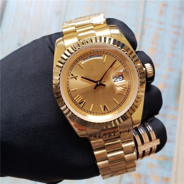 Новый Президент 18 К Желтое Золото Часы мужские Роскошные Механические Наручные Ч
Новый Президент 18 К Желтое Золото Часы мужские Роскошные Механические Наручные Ч