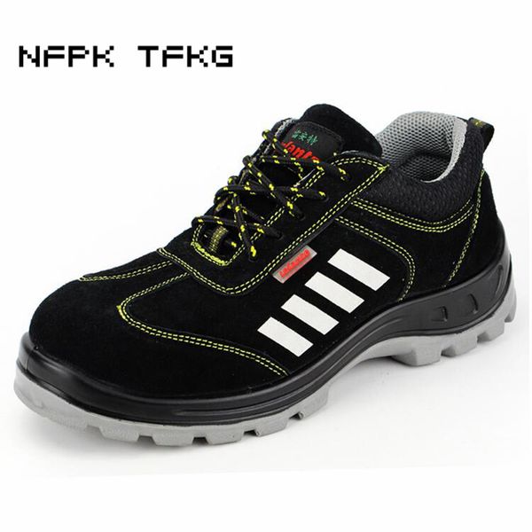 men fashion black large size steel toe covers work safety tooling shoes outdoors non-slip cow suede leather boots
men fashion black large size steel toe covers work safety tooling shoes outdoors non-slip cow suede leather boots