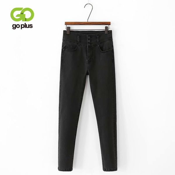 women's jeans goplus woman high waist black ankle-length pencil pants talla grande mujer spodnie damskie jean taille haute femme, Blue
women's jeans goplus woman high waist black ankle-length pencil pants talla grande mujer spodnie damskie jean taille haute femme, Blue