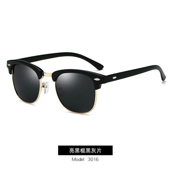 2019 polarized sunglasses men women rb3016 design half frame sun glasses semi rimless classic men sunglasses oculos de sol uv400, White;black
2019 polarized sunglasses men women rb3016 design half frame sun glasses semi rimless classic men sunglasses oculos de sol uv400, White;black
