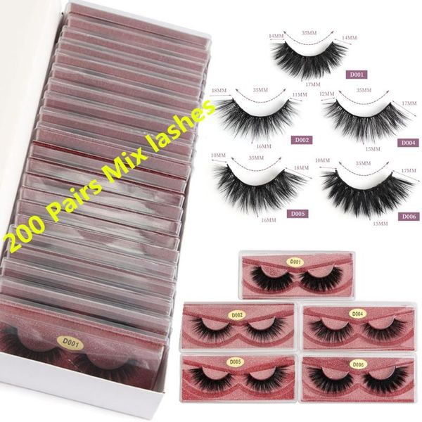 wholesale eyelashes 20/30/40/50/100 pairs mink eyelashes makeup volume 3d mink lashes in bulk natural false maquiagem
wholesale eyelashes 20/30/40/50/100 pairs mink eyelashes makeup volume 3d mink lashes in bulk natural false maquiagem