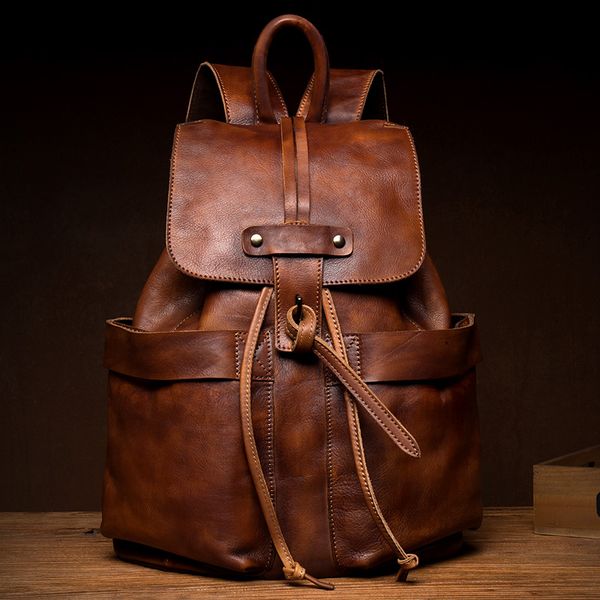 new women backpack vintage backpacks for teenage girls fashion travel pack bags genuine leather school bags
new women backpack vintage backpacks for teenage girls fashion travel pack bags genuine leather school bags