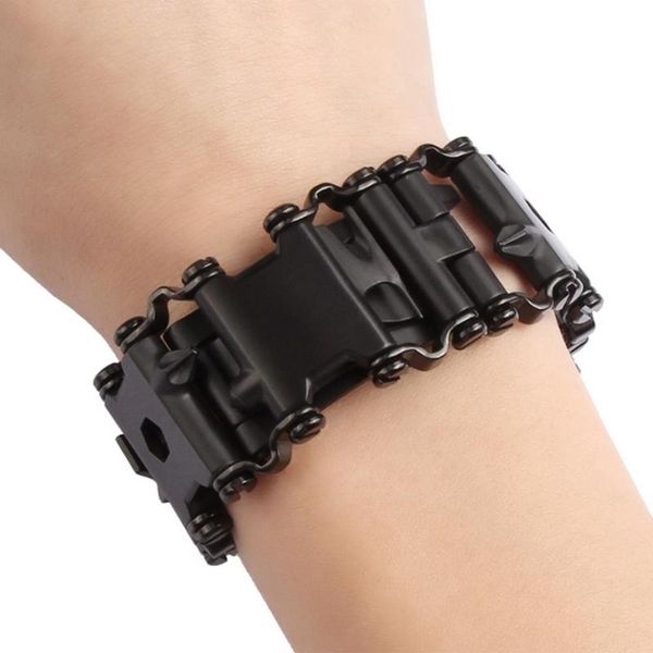 29 in 1 multi-function stainless steel bracelet outdoor camping hiking emergency tool home repair gadgets 217 x 30 x 6mm edc too climbing ro
29 in 1 multi-function stainless steel bracelet outdoor camping hiking emergency tool home repair gadgets 217 x 30 x 6mm edc too climbing ro
