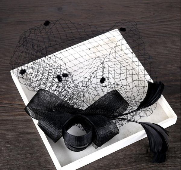 mesh bow hairpin headdress banquet dress accessories veil, Silver
mesh bow hairpin headdress banquet dress accessories veil, Silver