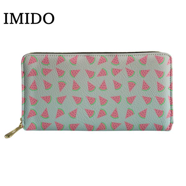 imido fashion women's design long wallet cute fruit watermelon pattern pu leather waterproof purse travel money bags 2019, Red;black
imido fashion women's design long wallet cute fruit watermelon pattern pu leather waterproof purse travel money bags 2019, Red;black
