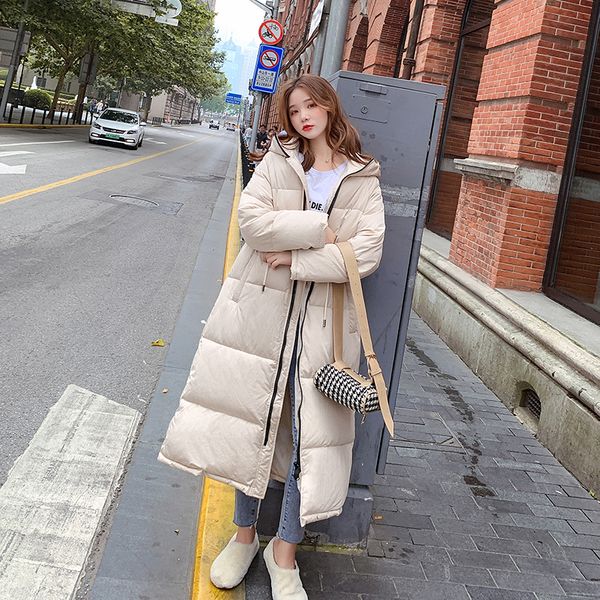 down jackets fashion women winter coat long slim thicken warm jacket down cotton padded jacket outwear parkas, Black
down jackets fashion women winter coat long slim thicken warm jacket down cotton padded jacket outwear parkas, Black