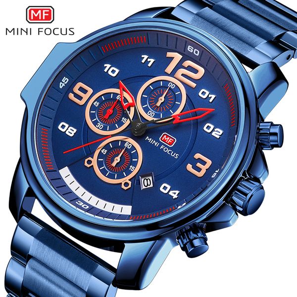 mini focus 0229 men watches brand luxury stainless steel quartz military calendar chronograph watch waterproof reloj hombre, Slivery;brown
mini focus 0229 men watches brand luxury stainless steel quartz military calendar chronograph watch waterproof reloj hombre, Slivery;brown