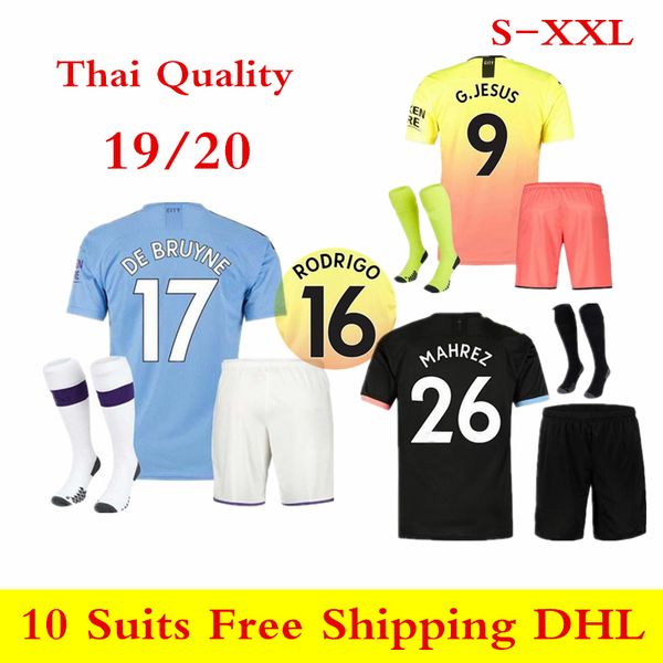 2020 aguero man city home soccer sets thai quality 19 20 silva away soccer jersey sterling de bruyne mahrez bernardo third football kits, Black;yellow
2020 aguero man city home soccer sets thai quality 19 20 silva away soccer jersey sterling de bruyne mahrez bernardo third football kits, Black;yellow