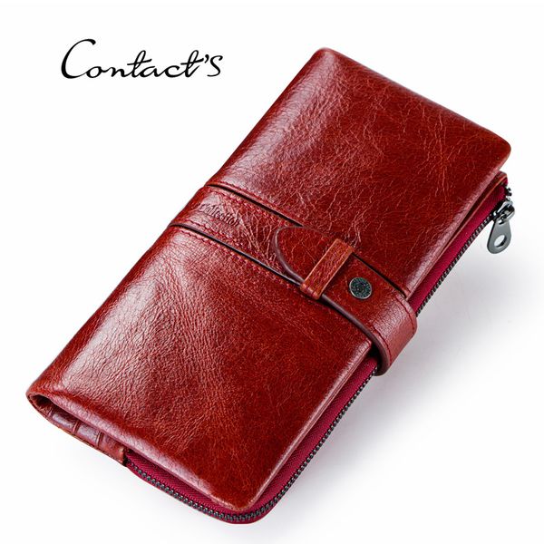 winsun black angel new factory source lady's wallet leather leisure button long handbag, Red;black
winsun black angel new factory source lady's wallet leather leisure button long handbag, Red;black