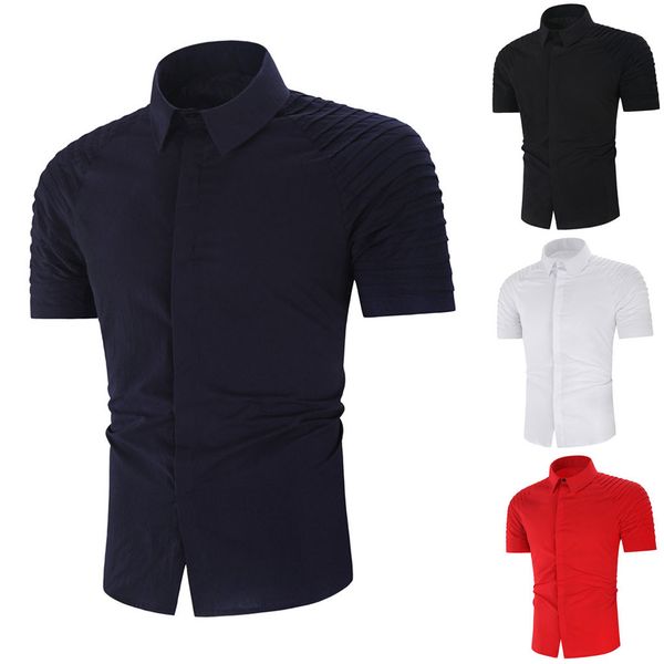 jaycosin shirts men turn-down collar short sleeve solid leisure formal men 2019 popular hawaii casual shirt man may23 p35, White;black
jaycosin shirts men turn-down collar short sleeve solid leisure formal men 2019 popular hawaii casual shirt man may23 p35, White;black